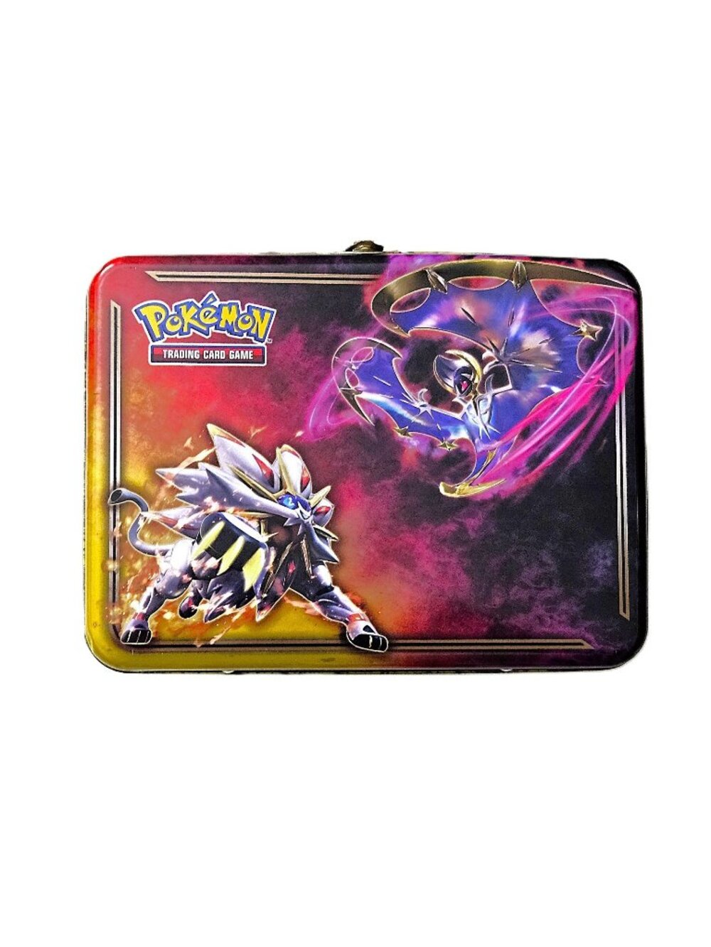 Pokémon TCG Collector Chest (Spring 2017) Solgaleo & Lunala Lunch Box/Tin